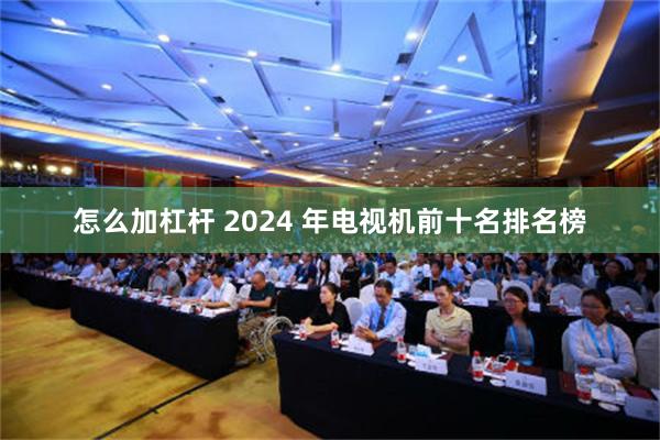 怎么加杠杆 2024 年电视机前十名排名榜