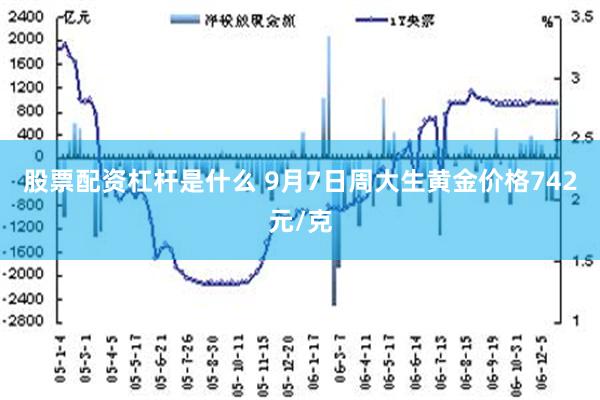 股票配资杠杆是什么 9月7日周大生黄金价格742元/克